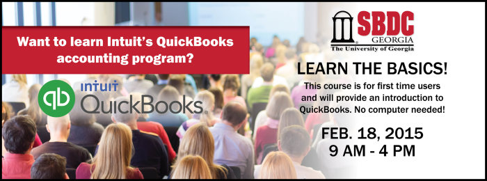 QuickBooks Basics Workshop